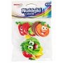 Naklejki z mikrogumy Brewis Owoce, 22szt - 2